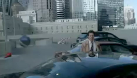 Terry Van Zandt in Pepsi Pinball commercial